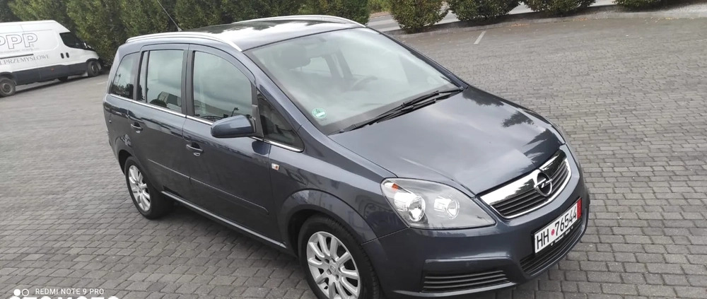 Opel Zafira cena 14999 przebieg: 167000, rok produkcji 2008 z Swarzędz małe 301